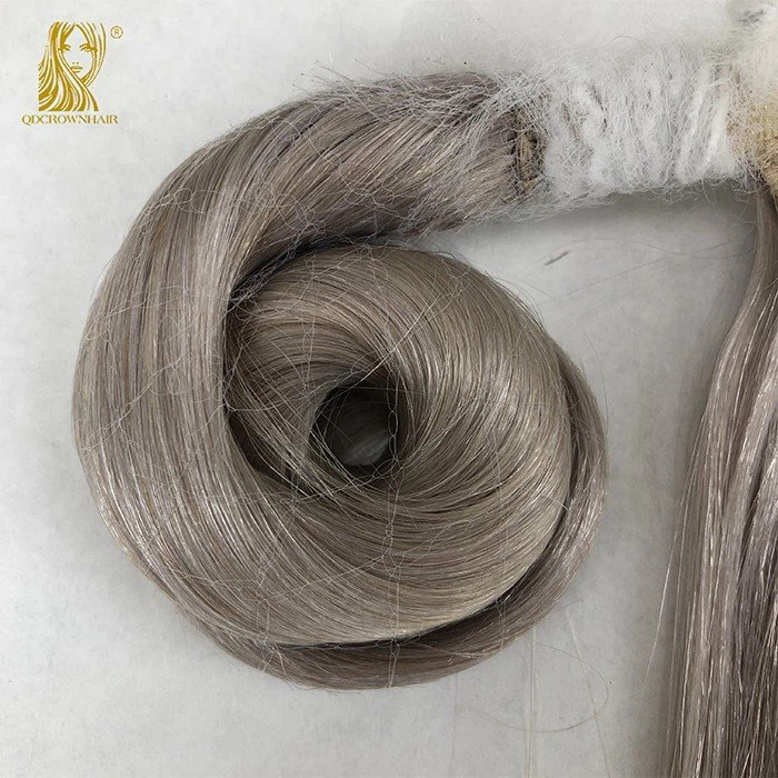 Gray Ponytail Hair Extensions